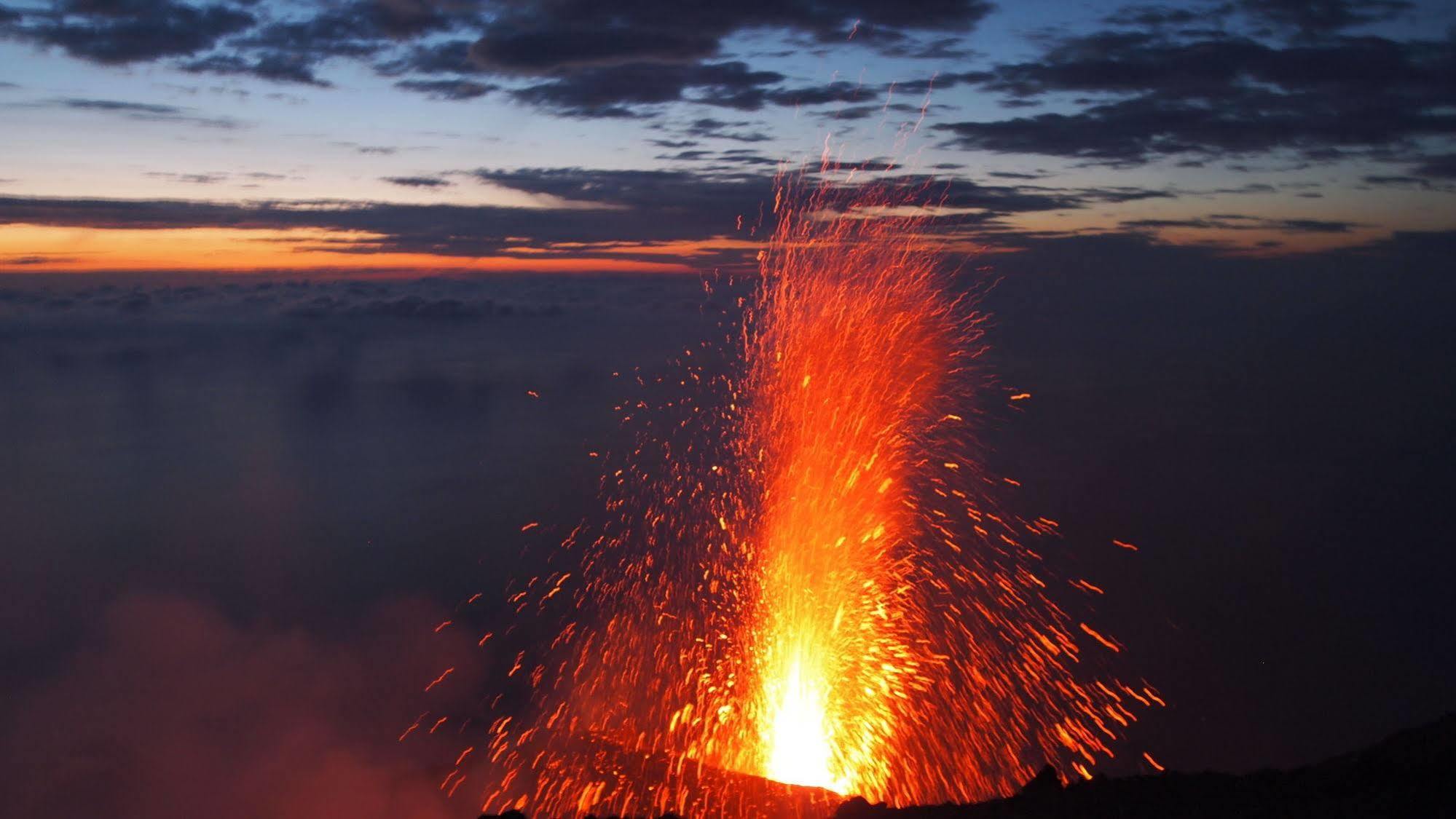 Il Vulcano A Piedi Stromboli Eksteriør billede